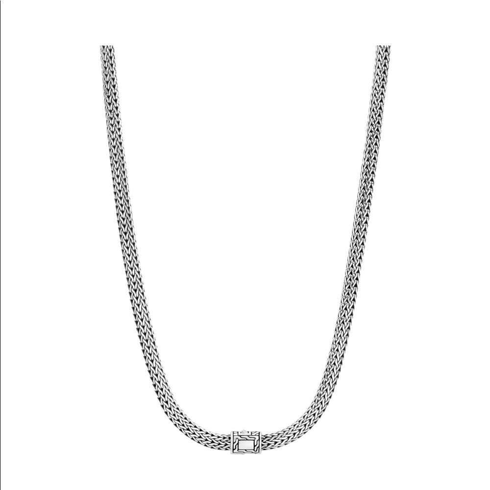 BRAND NEW!!!! Classic Chain 5MM Necklace in Silver 18inch